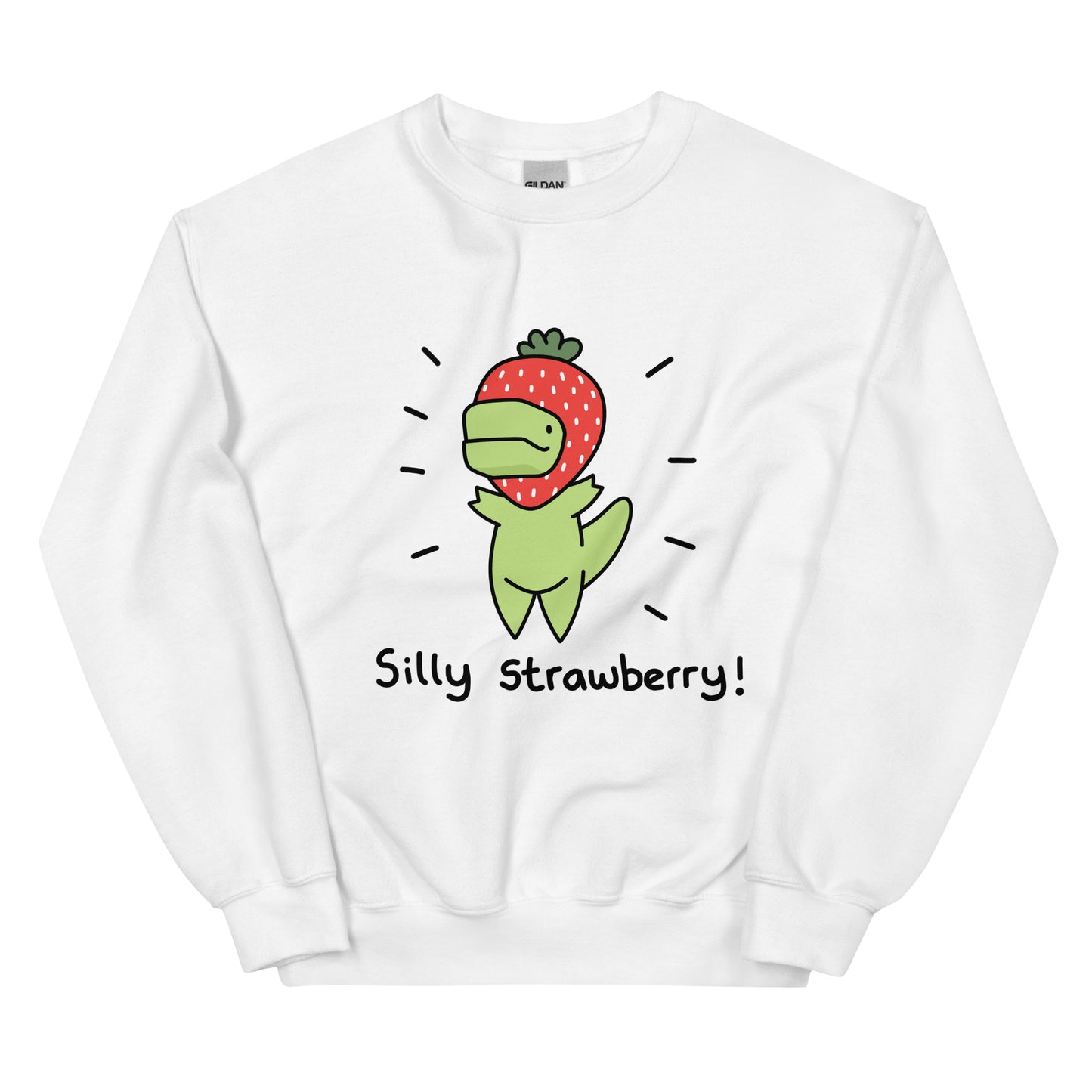 Silly Strawberry Unisex Sweatshirt