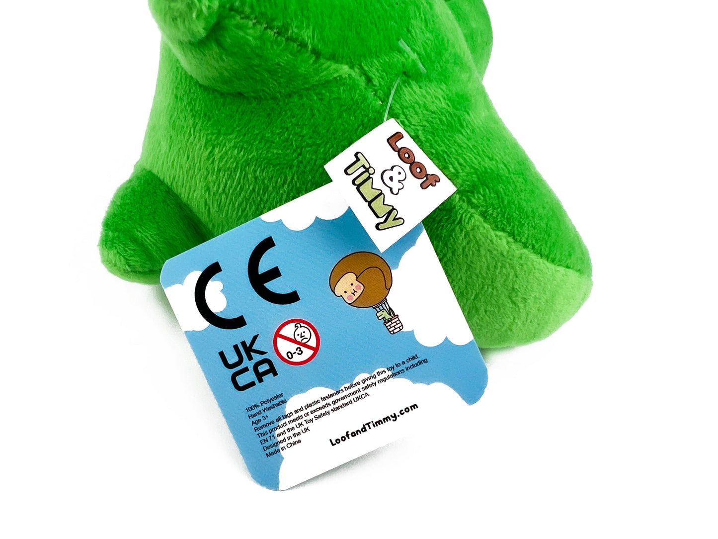 SECONDS QUALITY Timmy T-Rex Plush Toy (NEW 2022 Edition!)